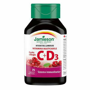Biovita - Jamieson vitamina c 500 + d 75 compresse