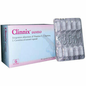 Clinderm - Uomo vitamina e 50 capsule
