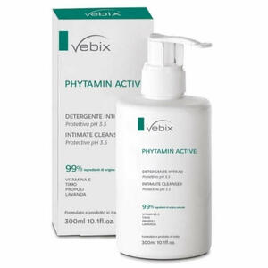 Vebix - Phytamin e detergente intimo protettivo ph 3,5 300 ml