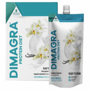 Dimagra - Protein diet vaniglia 7 pezzi da 220 g
