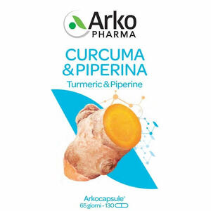 Arkofarm - Arkocps curcuma + piperina 130 capsule