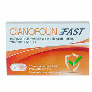 Cianofolin fast - 30 compresse sublinguale