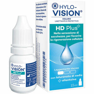 Hylovision - Hd plus collirio umettante e protettivo 15 ml