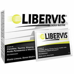 Libervis - Energy limone 20 bustine 4 g