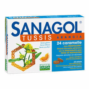 Named - Sanagol tuss arancia 24 caramelle