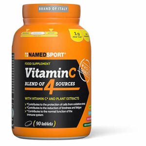 Named Sport - Vitamin c 4 natural blend 90 compresse