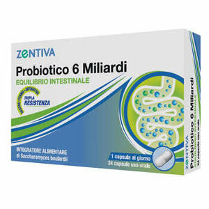 Zentiva - Probiotico 6 miliardi 24 capsule vegetali