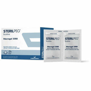 Sterilfarma - Sterilpeg macrogol 3350 10 bustine bipartite 10 g
