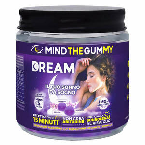 Mind the gummy - Dream 30 pastiglie gommose gusto mirtillo senza zucchero