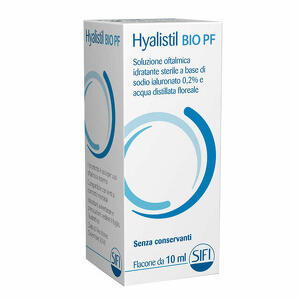 Hyalistil - Gocce oculari ha 0,2% e acque distillate hyalistil bio pf frutti rossi 10ml