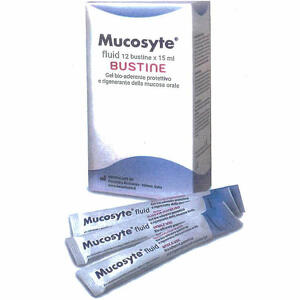 Mucosyte - Fluid soluzione concentrata 12 bustine 15 ml
