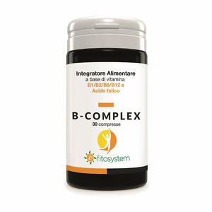 B-complex - B complex 30 compresse