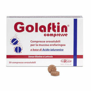 Golaftincompresse - Golaftin 30 compresse orosolubili