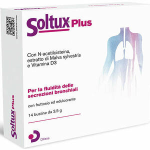 Difass - Soltux plus 14 buste da 3,5 g