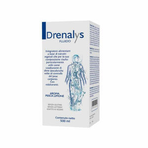 Drenalys - 500 ml aroma pesca limone