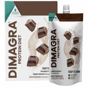 Dimagra - Protein diet cioccolato 7 pezzi da 220 g