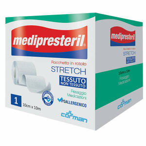 Medi presteril - Medipresteril rocchetto rotolo stretch tessuto non tessuto 10 cm x 1000 cm