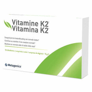 Metagenics - Vitamina k2 56 compresse deglutibili