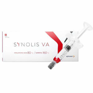 Synolis va 80/160 - Synolis v-a soluzione iniettabile viscoelastica isotonica in siringa preriempita di sodio ialuronato 80mg  e sorbitolo 160mg capacita' siringa 4ml monoshot 1 pezzo