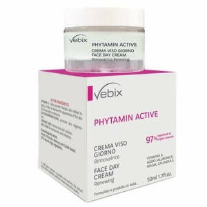 Phytamin active - Vebix phytamin crema viso giorno rinnovatrice new 50 ml