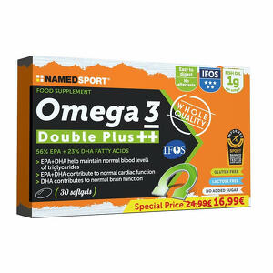 Named - Omega 3 double plus 30 softgel promo