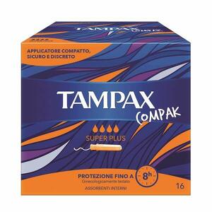 Tampax - Compak assorbente interno super plus 16 pezzi