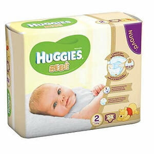 Huggies - Pannolino  extra care bebe' base 2 24 pezzi