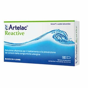 Artelac - Reactive soluzione oftalmica monodose 10 unita' da 0,5 ml