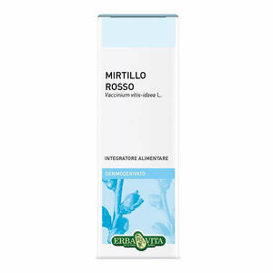 Erba vita - Gemmoderivato mirtillo rosso 50 ml