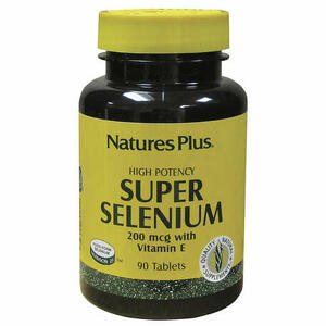 Natures plus - Super selenio 200 mcg con vitamina e 90 tavolette