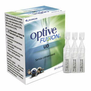 Optive - Fusion ud soluzione oftalmica sterile 30 flaconcini monodose 0,4 ml