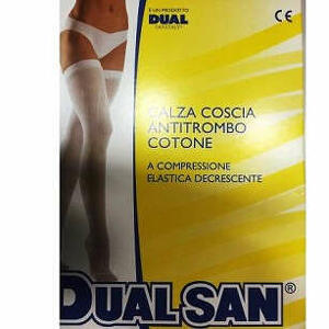 Dualsan - Calza antitrombo con tassello  2