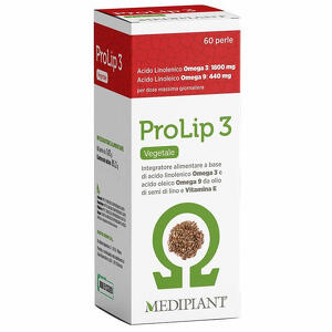 Mediplant - Prolip 3 vegetale 60 perle