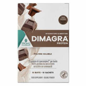 Promopharma - Dimagra protein cioccolato 10 buste