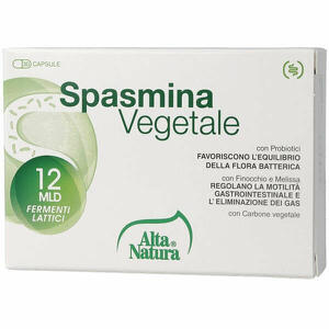 Alta natura - Spasmina vegetale 30 capsule