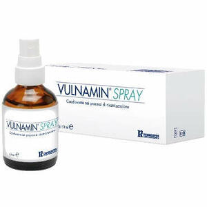 Vulnamin - Spray 30ml flacone in vetro con erogatore a tasto