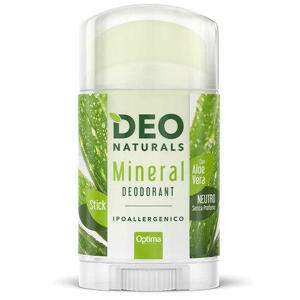 Optima - Deonaturals stick con aloe deodorante per la persona 100 g
