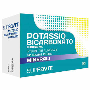 Supravit - Potassio bicarbonato purissimo 100 bustine