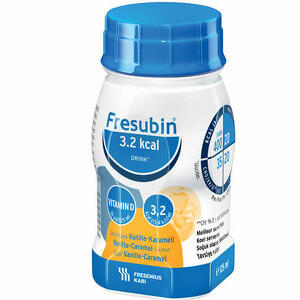 Fresubin 3,2 kcal drink - Fresubin 3,2kcal drink vaniglia caramello 4 x 125 ml