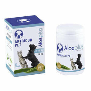 Hdr - Aloeplus artricur pet cani/gatti 0-11 kg 12 g 60 capsule