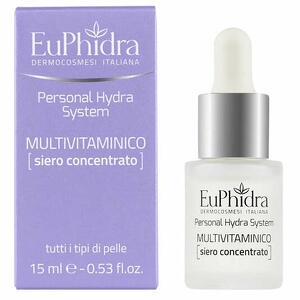 Euphidra - Personal hydra system multivit siero concentrato 15 ml