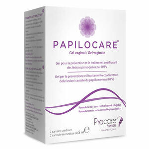 Gel vaginale - Papilocare  7 cannule monodose x 5 ml
