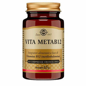 Solgar - Vita metab12 30 compresse orosolubili