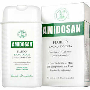 Amidosan - Fluido bagno doccia nutriente lenitivo rinfrescante 300 ml