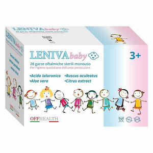 Leniva baby - Garze oftalmiche 28 pezzi