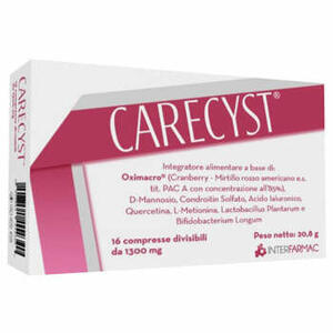 Interfarmac - Carecyst 16 compresse gastroprotette