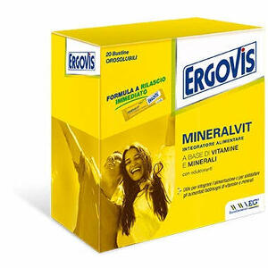 Ergovis - Mineralvit 20 buste orosolubili 30 g