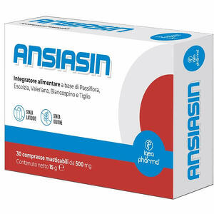 Igea pharma - Ansiasin 30 compresse masticabili