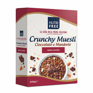 Nutrifree - Crunchy mix cioccolato e mandorle 340 g