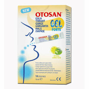 Otosan - Gola gel forte 14 stick pack da 10 ml